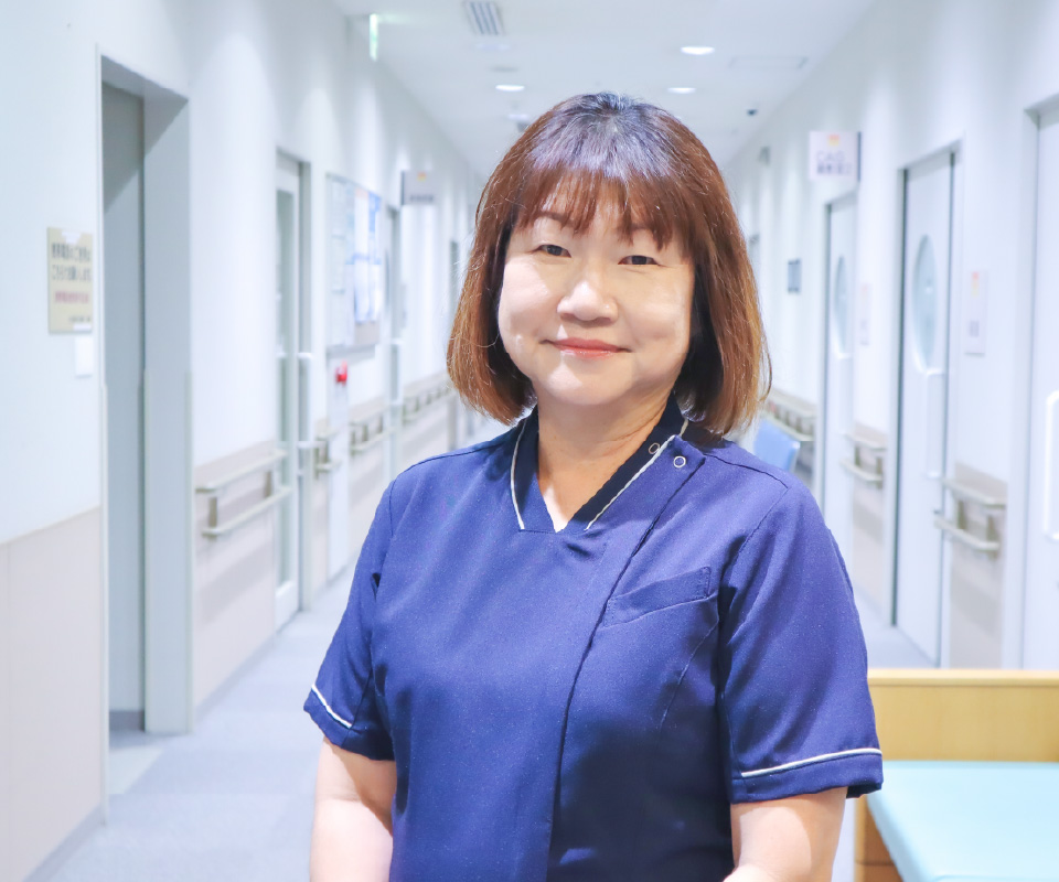 名古屋共立病院 看護部長 峯田 幸美の写真